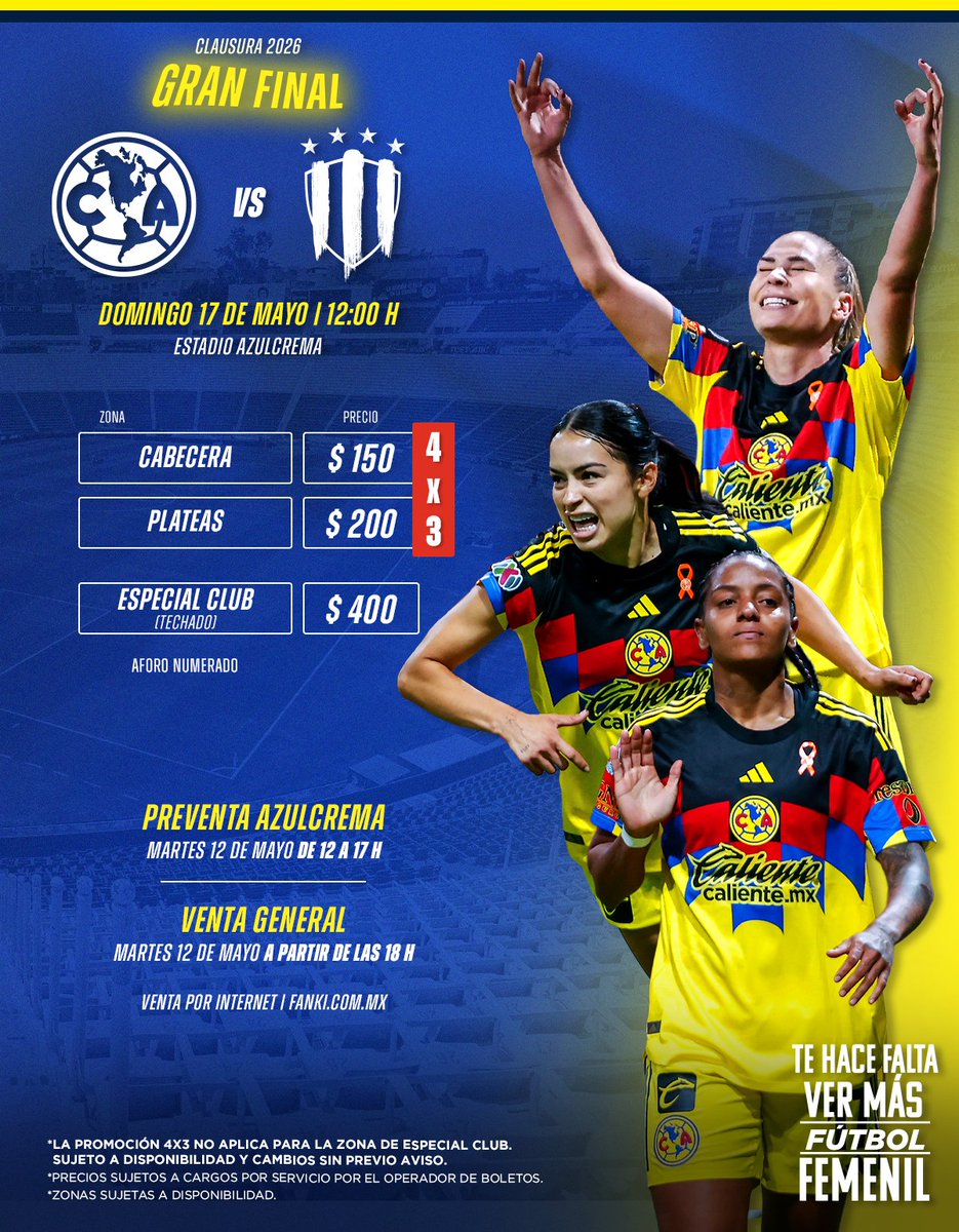 Club América Femenil tweet media