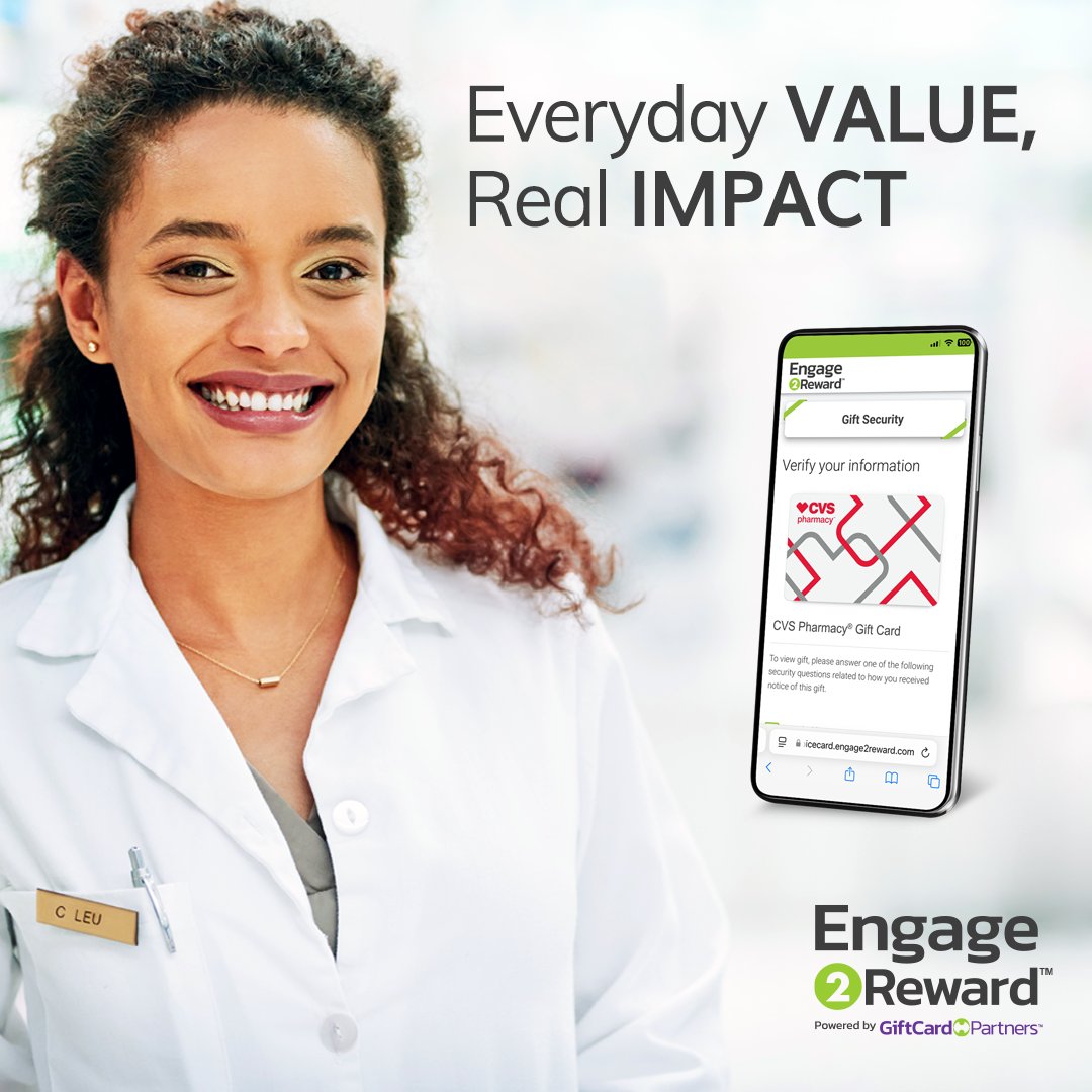 GiftCardPartner's tweet photo. Looking for a reward that’s both practical and appreciated? CVS® Gift Cards deliver household essentials, food and snacks, health and wellness support, and nationwide accessibility.
A simple reward that meets real needs: https://t.co/CDr90eL0B1 https://t.co/W3w60pC2lW