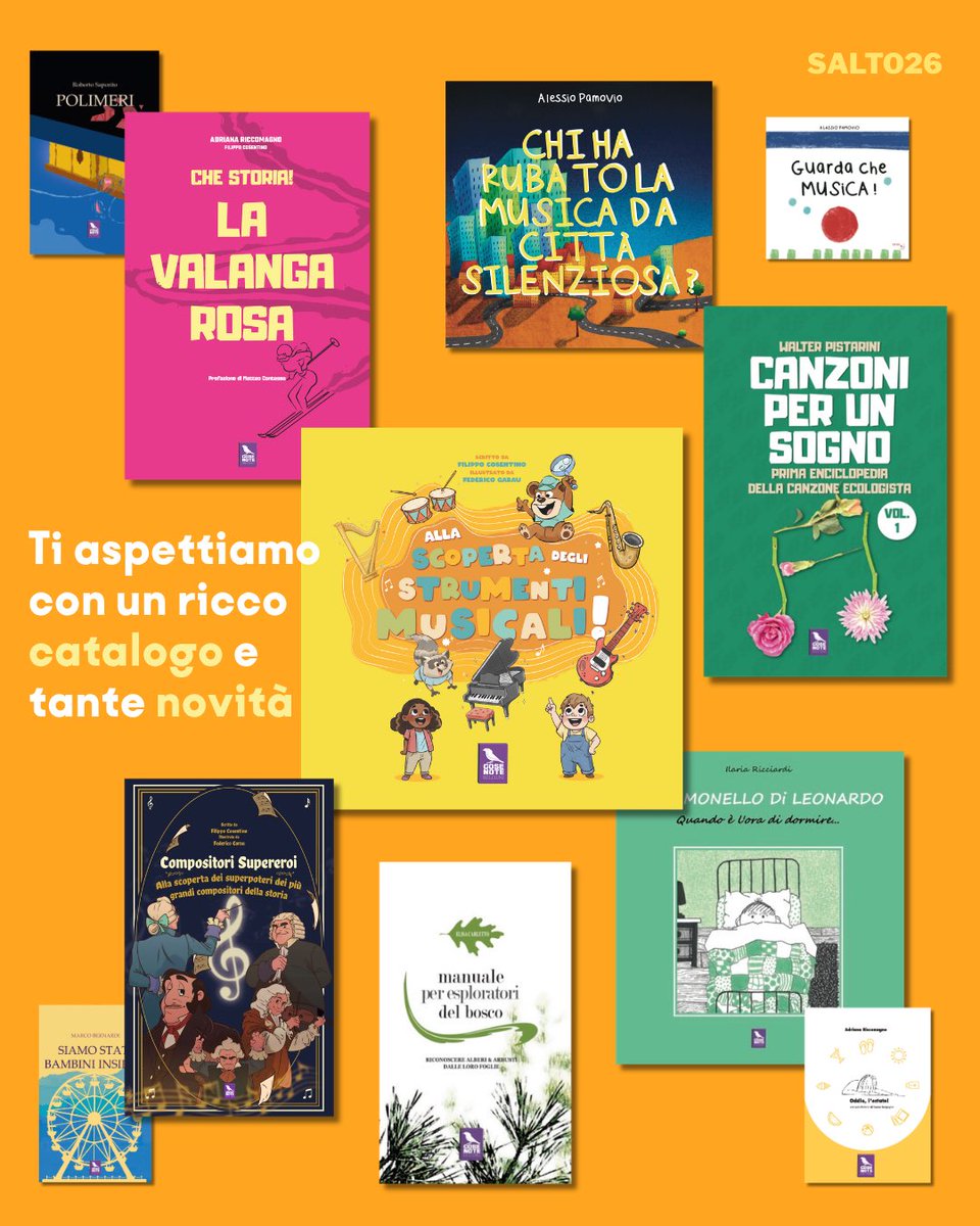 CoseNoteEd's tweet photo. Manca pochissimo!!! Urge un recap 💪🏻
Per il terzo anno saremo presenti al Salone Internazionale del Libro #salto26 💖
Ci troverete allo 𝘀𝘁𝗮𝗻𝗱 𝗖𝟭𝟰 𝗻𝗲𝗹 𝗣𝗮𝗱𝗶𝗴𝗹𝗶𝗼𝗻𝗲 𝟭, facilmente accessibile dall’ingresso A

Per saperne di più: https://t.co/lLoc4uV7ZA https://t.co/MWJQ8JzhOk