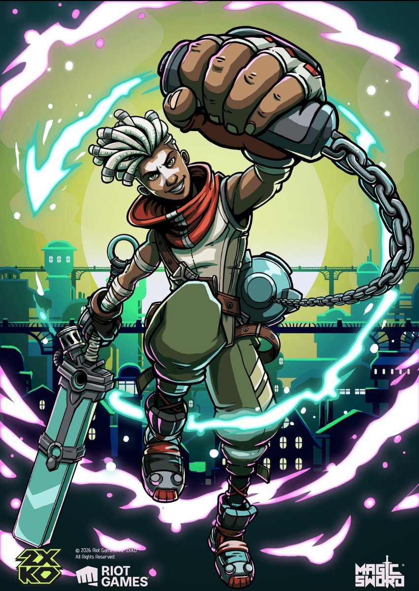 Ekko and Jinx's 2XKO's championship cards 💚💙#timebomb #ekko