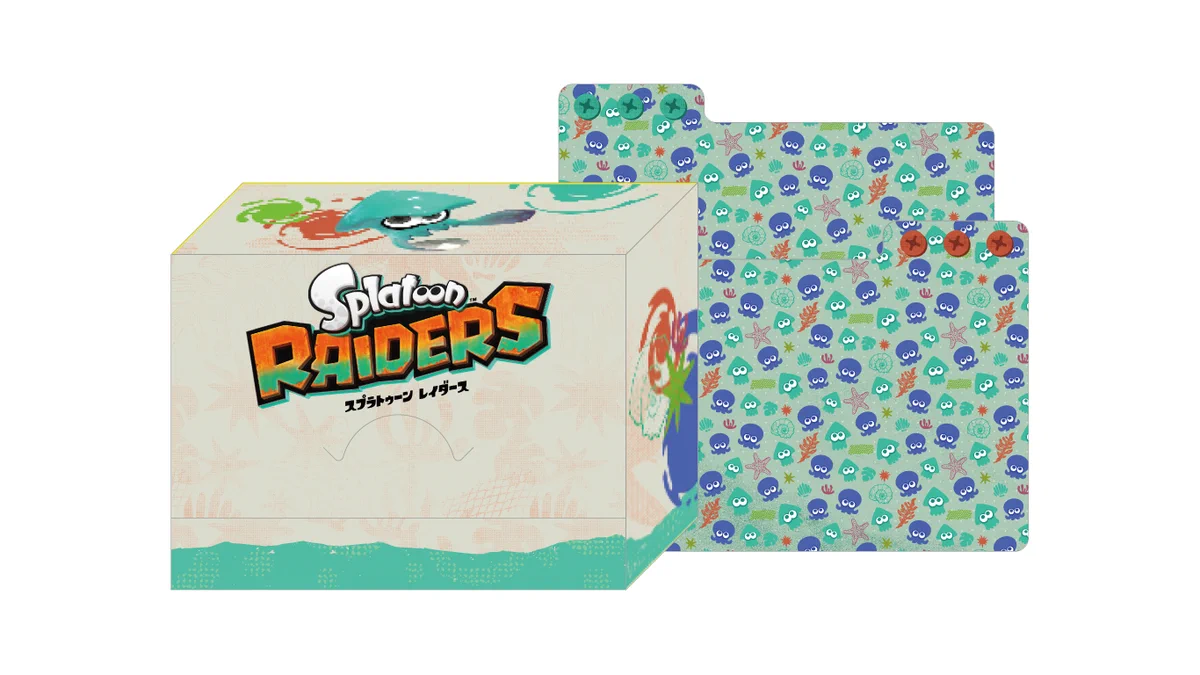 スプラトゥーン　レイダース　販促 ボックス型ポップ スプラトゥーン レイダース 販促 ボックス型ポップ