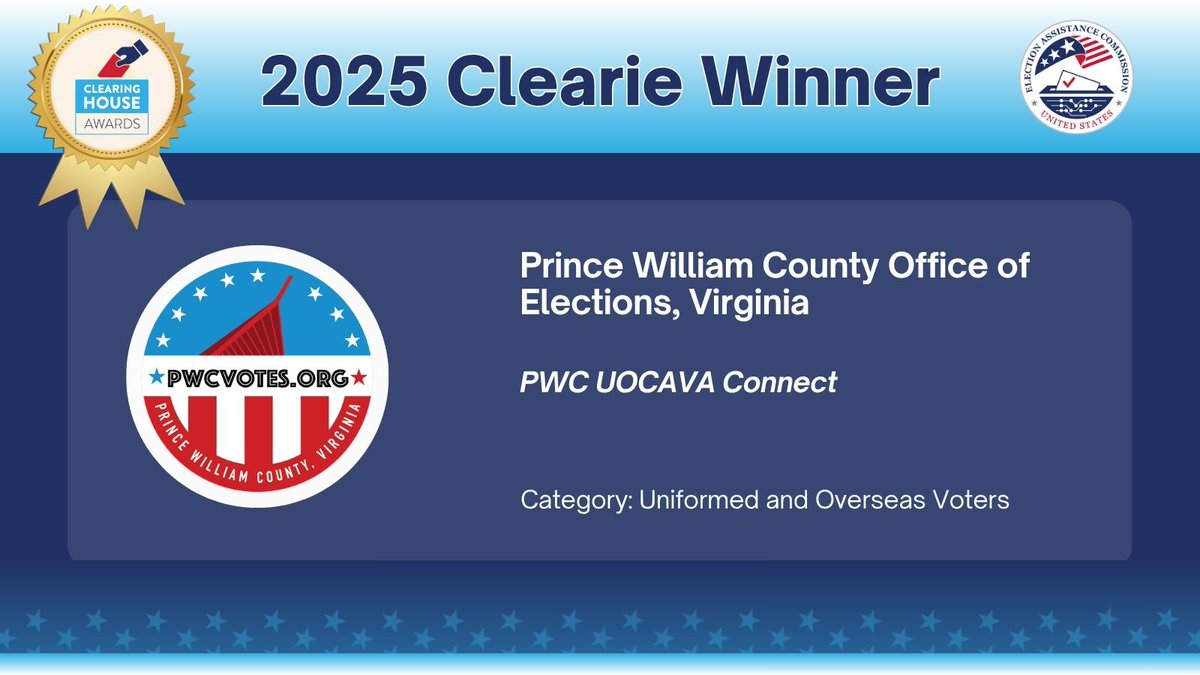Prince William County Office of Elections tweet media