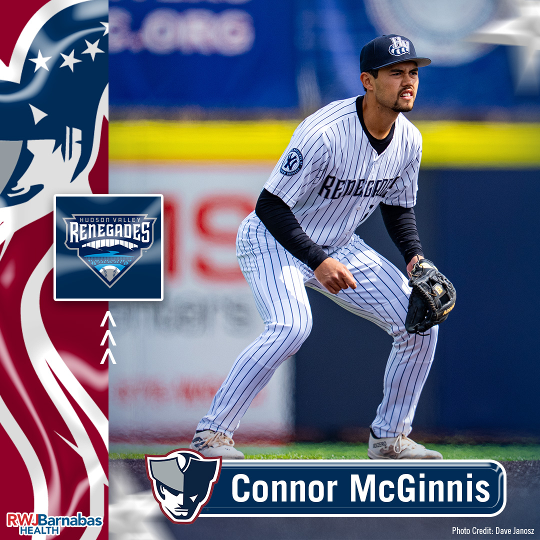 SOMPatriots's tweet photo. The @Yankees have announced that INF Connor McGinnis has been transferred from High-A Hudson Valley to Double-A Somerset. https://t.co/5I1JqsC5kZ