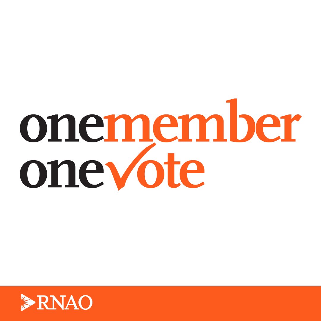 RNAO's tweet photo. 🗳️ Voting is now open for One member, one vote.
Eligible RNAO members can vote on: ✅ appointing BDO as RNAO’s auditors for fiscal year end 2026
✅ the 2026 ticket of nominations for the board of directors
👉 Log in to MyRNAO to learn more and vote: https://t.co/sEthH8DqUM
⏰ Voting closes May 28 at 12 p.m. ET.
Note: Undergraduate students aren’t eligible to vote