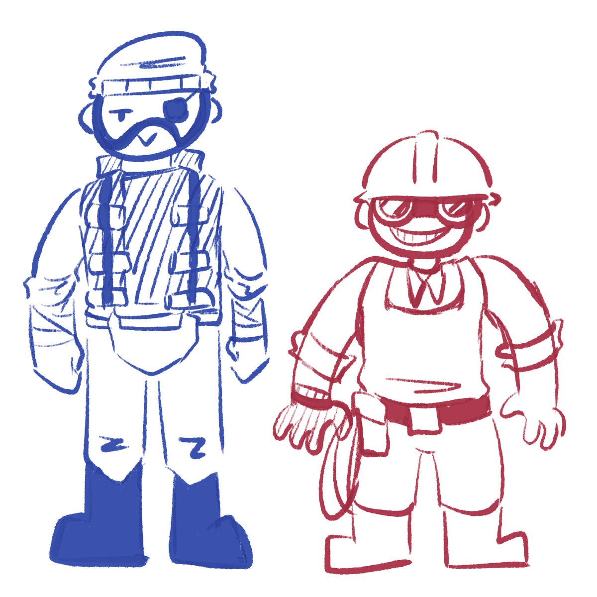 ChiChiChiyuro's tweet photo. coming back from the dead to post shortfuse doodles
#tf2 #tf2demoman #tf2engineer #shortfuse https://t.co/C7XbZ3i7mG