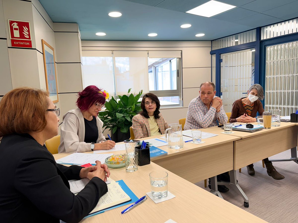 tafppanama's tweet photo. La mag. vice presidenta del TAFP, Nelly González Hernández, lidera una misión oficial que visita la Fundación Servicio Interfederal de Mediación y Arbitraje de Madrid, España.
Acompañan a la magistrada, Yessenia Sánchez, secretaria general y Andrea Marrone, mediadora del TAFP. https://t.co/RtlIg3LPMK
