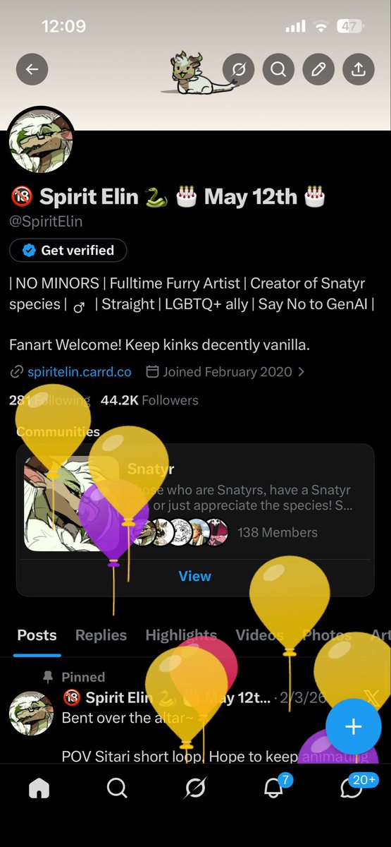🔞 Spirit Elin 🐍 tweet media