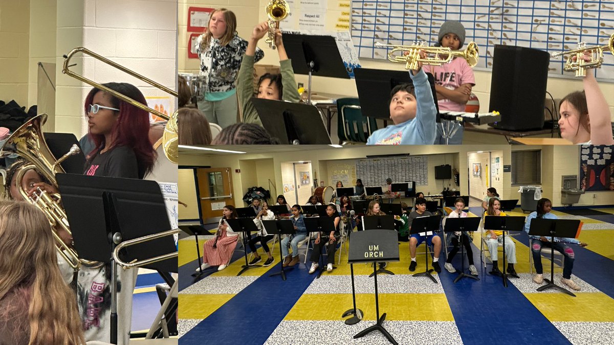 Bpt_BEARs's tweet photo. Yesterday morning, our 3rd &amp; 4th grade Bridgeport Bears got treated to a wonderful 4th grade band assembly! #BridgeportProud! https://t.co/kO47UPR4xP
