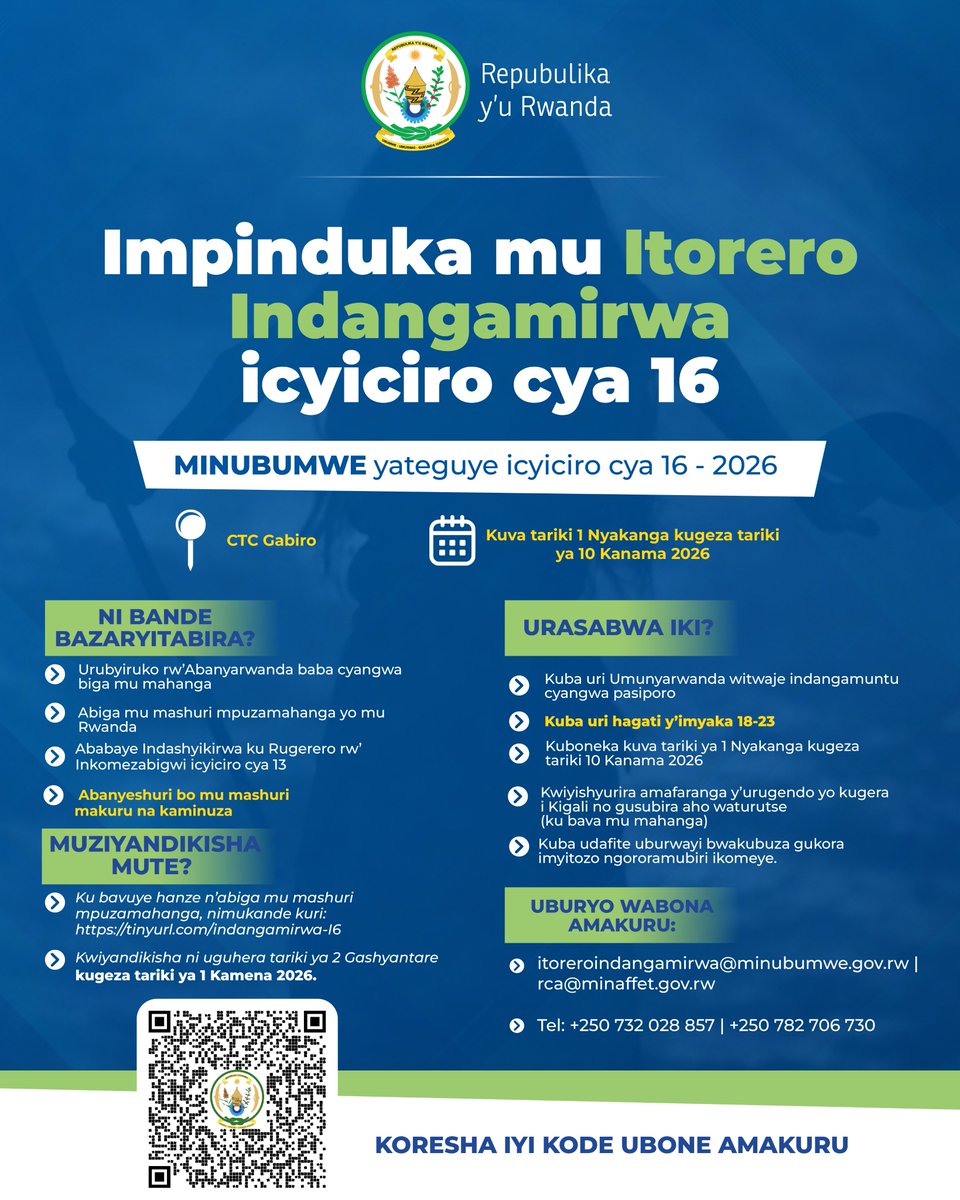 Ministry of National Unity and Civic Engagement tweet media
