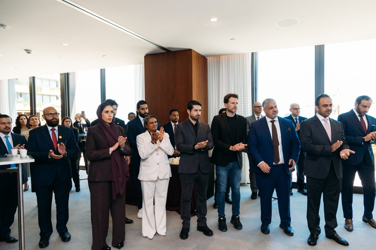 USQatar's tweet photo. USQBC was pleased to host a private Business Reception in Beverly Hills, CA on the sidelines of SelectLA, bringing together senior executives, state and city representatives, and international partners to showcase investment opportunities across the United States. #us #qatar https://t.co/c5z1e8OpDK