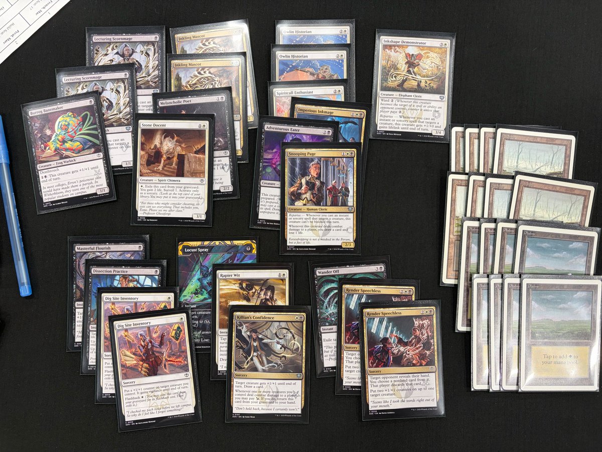 MTGLukas's tweet photo. Better late than never! A quick Pro Tour Las Vegas recap: Finished 10-6, which secures my requalification for Amsterdam! 🇳🇱
Super happy with my performance in Limited (5-1), Standard deck choice questionable (5-5). Looking forward to Regionals and PT Amsterdam!
#MTG #PTSOS https://t.co/kjO4afk72g