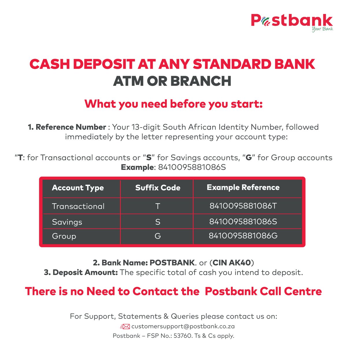 Deposit Your Cash Easily 💼 You can now deposit cash into your Postbank ...