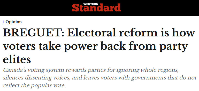 Fair Vote Canada 🗳 🇨🇦 tweet media