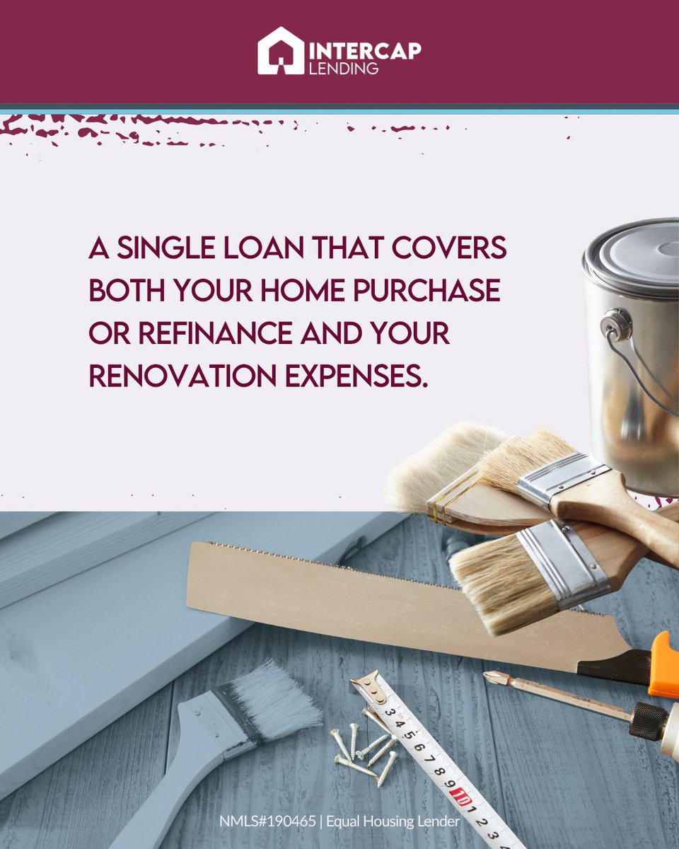 StrandDanene's tweet photo. Found a home you like, but not love?

A renovation loan lets you finance both the purchase and the updates in one loan.

Buy it, improve it, and make it your own without separate financing. https://t.co/q6XCwzPtVK