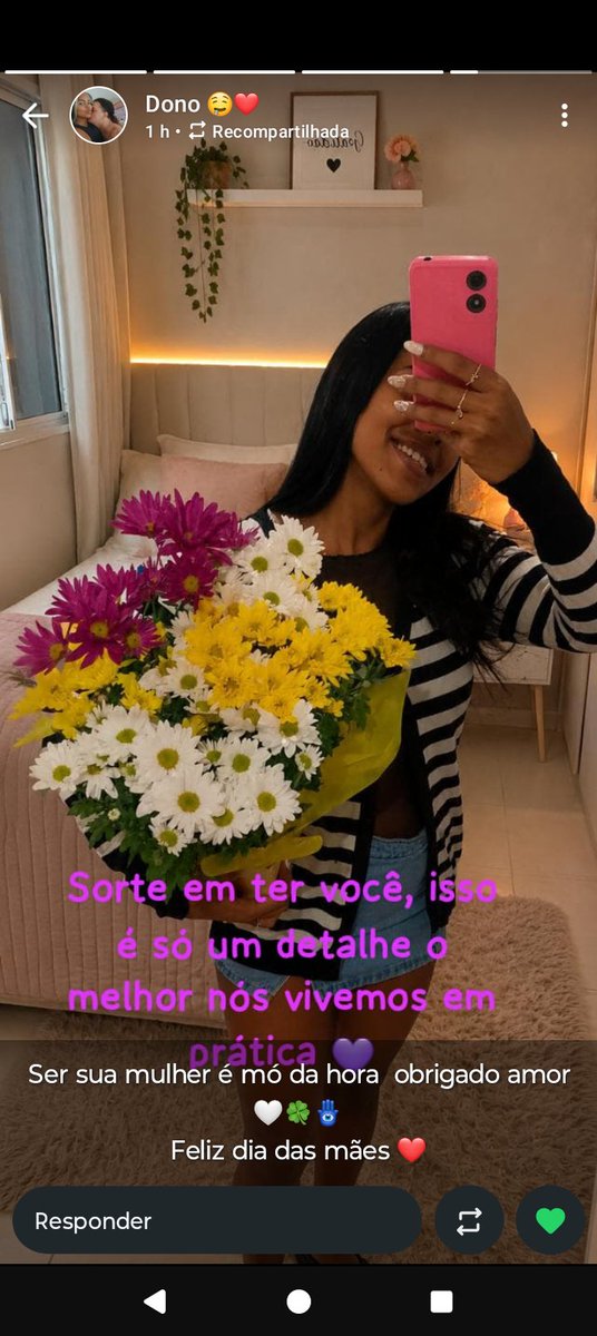 Barbieblackha01's tweet photo. Sobre meu dia das mães ❤️
Mó da hora ser sua mulher https://t.co/4WX7gOvyOT