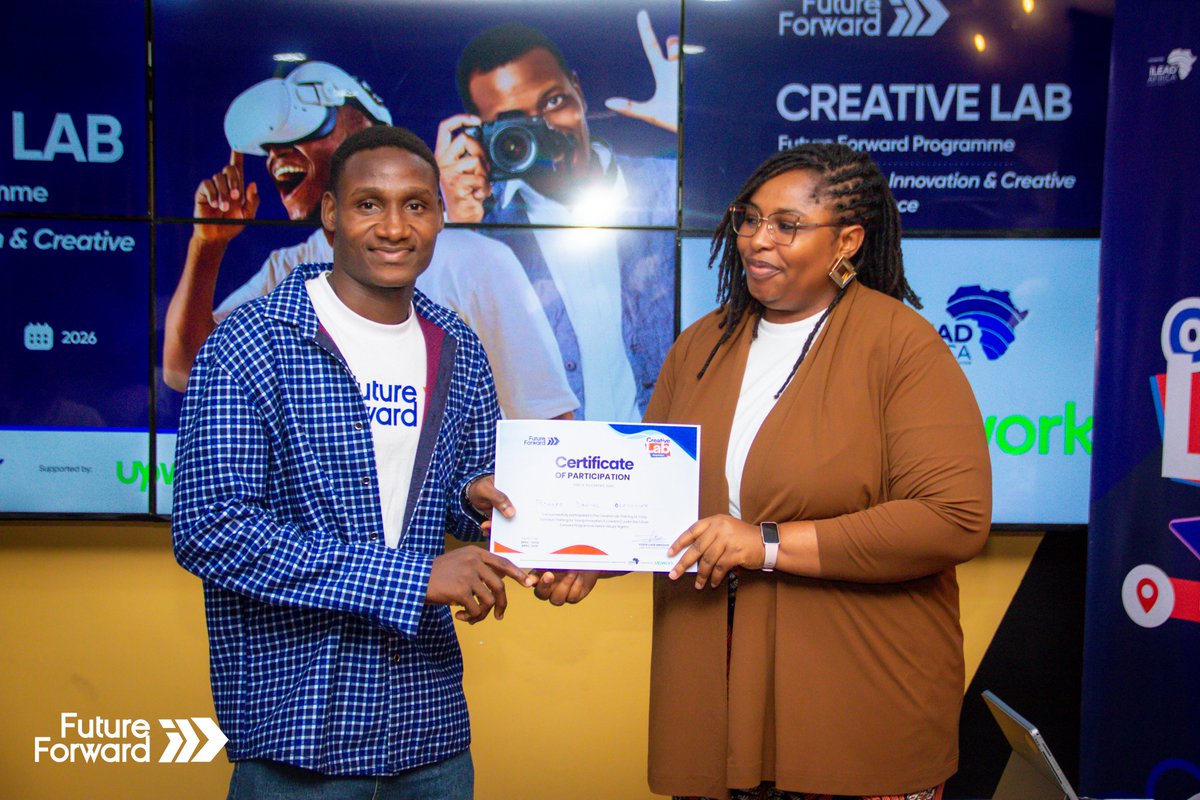 shadesofusafric's tweet photo. Two members of our team, @remimah and @ciitiiyah, served as Facilitators for Creative Writing and Content Creation at the Creative Lab – Abuja Edition, as part of the Future Forward Project!

#FutureForwardProject 
#SkillsForTheFuture  
#iLEADAfrica 
#ShadesofUs https://t.co/h7C1A1qRzI