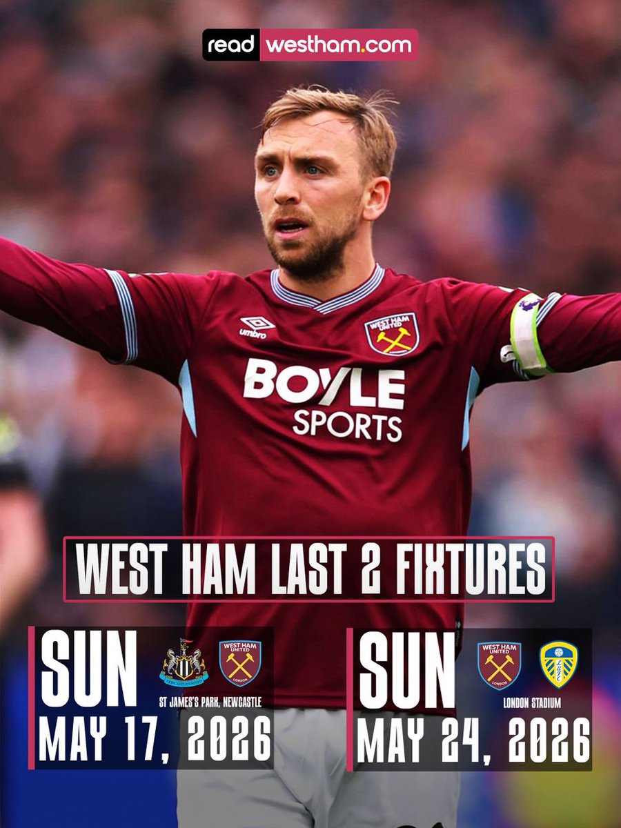Read West Ham tweet media