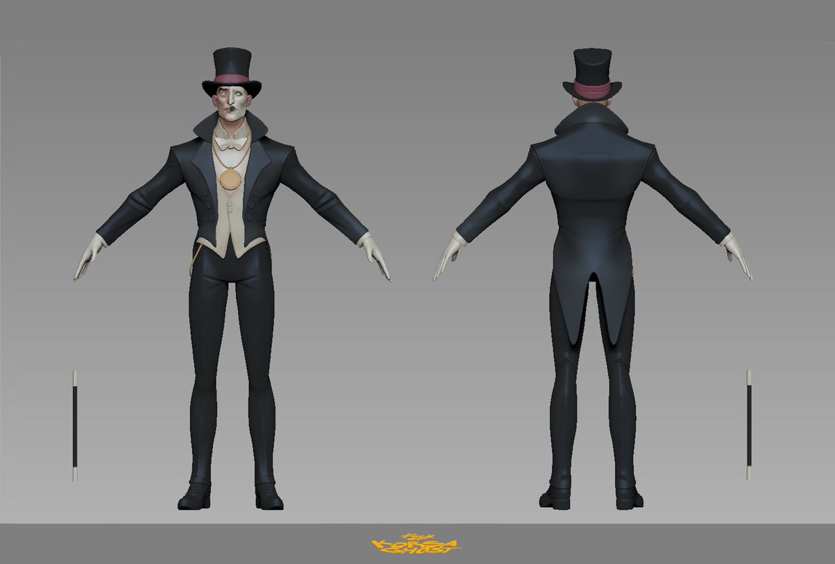 KorsaGhost's tweet photo. I started working on the Sinclair maybe I'll add this model as a Mod. I'll add more details Mustache pupils and so on what do you think?
#Deadlock #concept https://t.co/Qw0kB5IAGA