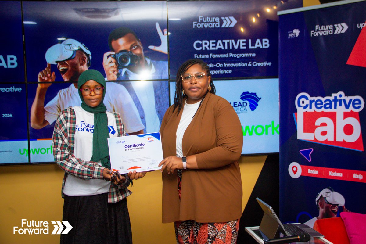 shadesofusafric's tweet photo. The Creative Lab was a two-day, hands-on workshop organised by @ilead4africa and supported by the @Upwork Foundation, designed to equip young people with practical creative and digital skills for the modern creative economy.

#FutureForward
#iLEADAfrica 
#ShadesofUs https://t.co/r55EStSMLY