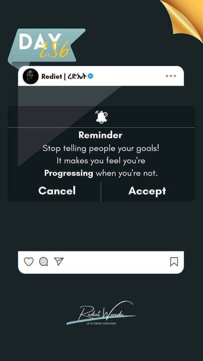 Rediet_ink's tweet photo. Day 256: Less talking and more progressing.
#Progressing
#InkAndThought 
#DailyQuotes
#Reminder https://t.co/kdU4JebzVe