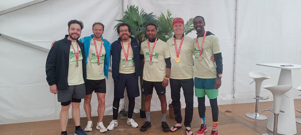 Picarro's tweet photo. 🏃‍♂️🏃‍♀️💚 The “Picarro Pursuit Team” proudly represented our Geneva office at the 20th Geneva Marathon! Congrats to David O., David S., Diego, Francesco, Herisoa, Peter, Roseline &amp; Tesfaye for bringing teamwork, wellness &amp; Picarro energy to the course.

#GenevaMarathon #TeamPicarro https://t.co/cDuZ3f06vE