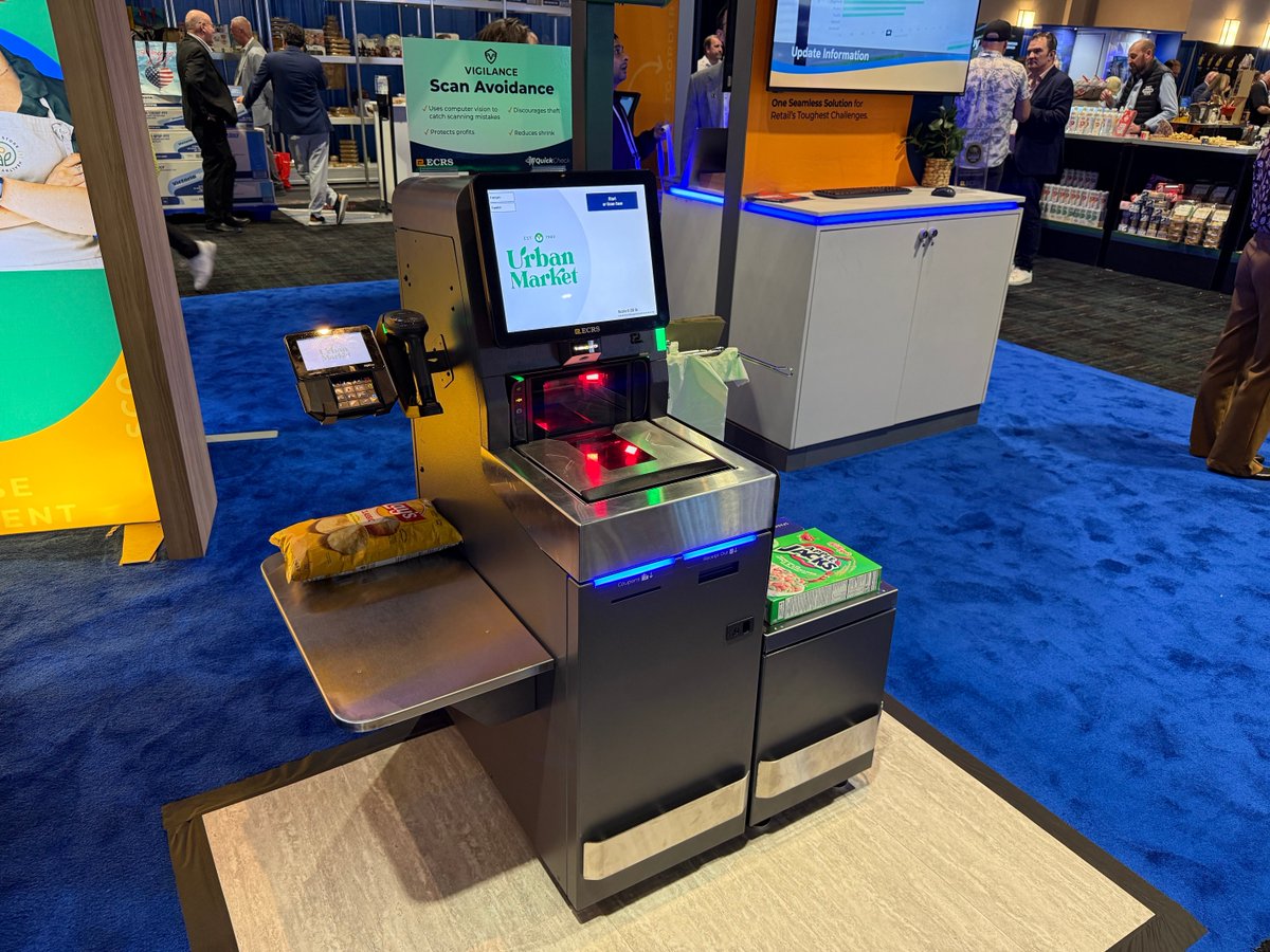 ecrsoftware's tweet photo. Self‑checkout only works when it serves both shoppers and retailers. ECRS® QuickCheck® is built for that balance. Faster trips with fewer keystrokes for shoppers, plus real‑time visibility and built‑in shrink controls for retailers.
 
Learn more >> https://t.co/zHkThvFG2h https://t.co/RPq622Fs93