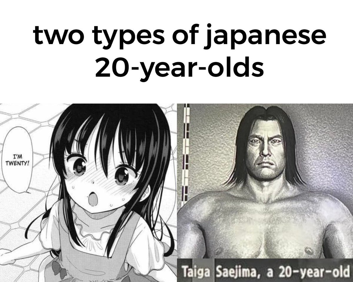 LegalionJet's tweet photo. La edad en japon definitivamente es una cosa https://t.co/bx6l7wLUxX
