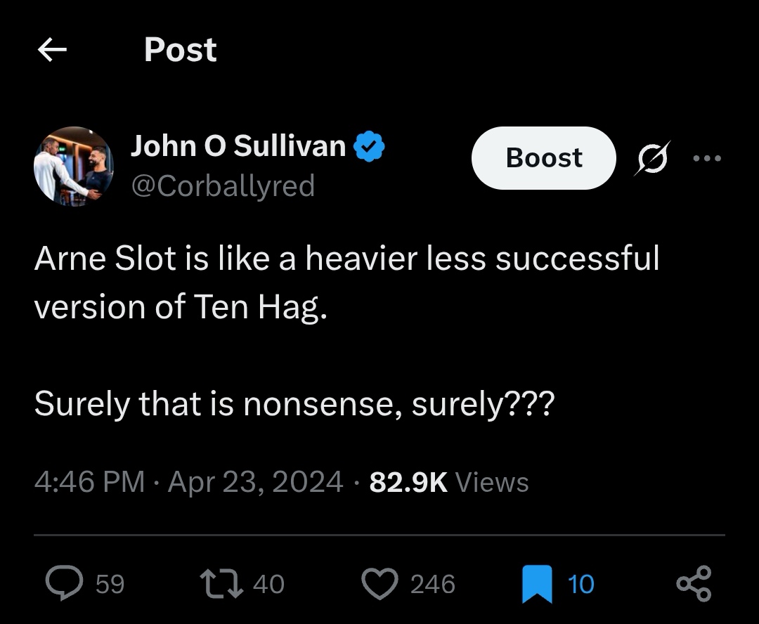John O Sullivan tweet media