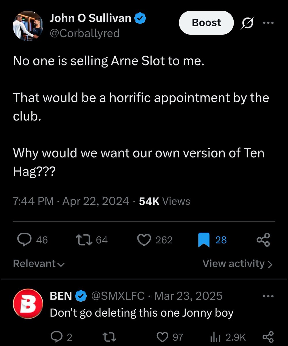 John O Sullivan tweet media