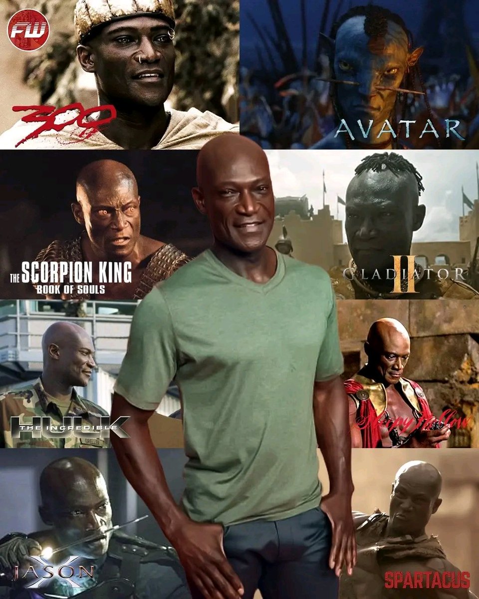 blackthreads0's tweet photo. Peter Mensah: Man of many Avatars! https://t.co/4bqr6r9c6H