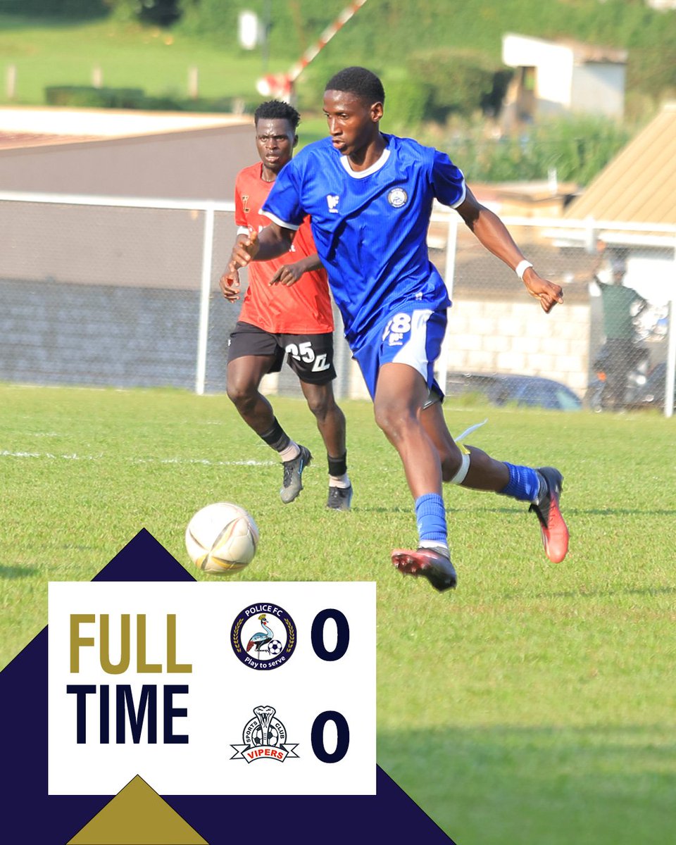 UgPoliceFC's tweet photo. FULL-TIME | POL 0-0 VIP
Spoils shared. A priceless point at home and a spirited performance from the lads.
#WeAreCops || #PlayToServe || #StarTimesUPL || #POLVIP https://t.co/1Pg5IKTgDS