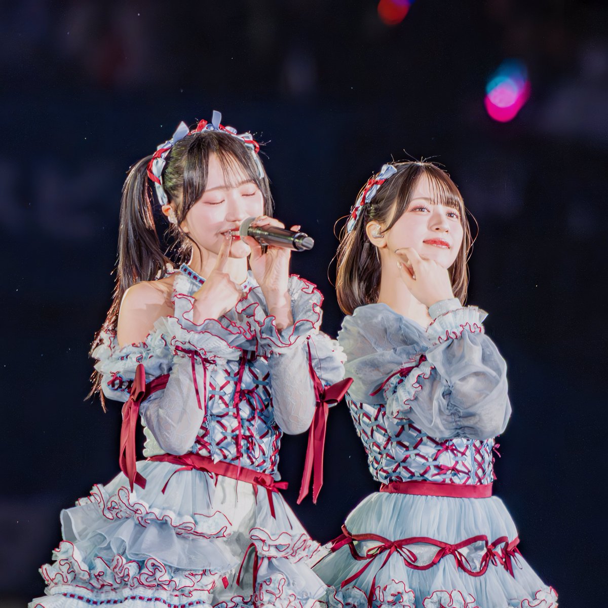 M*様 メルカリ - 佐々木舞香 野口衣織 赤背景2 生写真 イコラブ LOVE コンプ 野口衣織、佐々木舞香 赤背景２ イコラブ アイドル