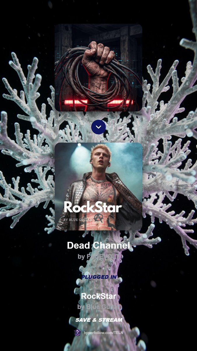 telnhq's tweet photo. 'Dead Channel' just landed in the 'RockStar' playlist by Blue Guitar! 🤘🔥 Thanks for the add. Check it out now!
#FACEVOLT #DeadChannel #IndustrialMetal #RockStar #NewRelease https://t.co/inLj6xJ3Fb