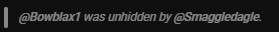 BlueSquidComms's tweet photo. Btw, Nick tried to ban Bowblax in his chat

I said nay-nay https://t.co/uADBkwfOo1