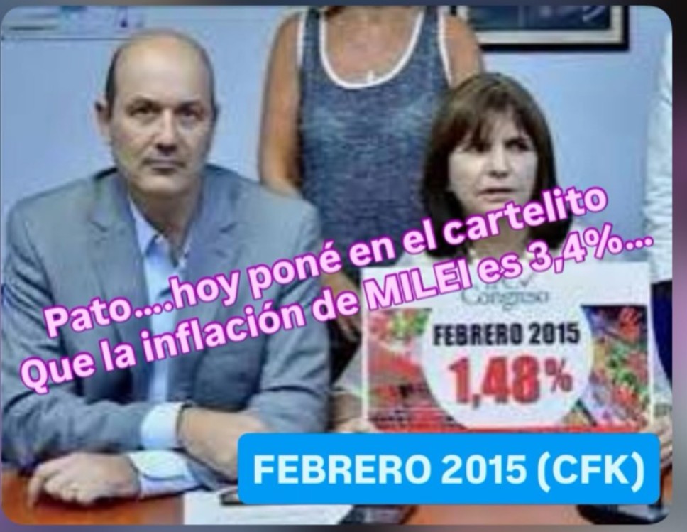 <a href="/fedesturze/">Fede Sturzenegger</a> <a href="/JMilei/">Javier Milei</a> Hola, vengo de pasado pelado ...
Ahhh pero tú jermu vive de mi jubilación...
