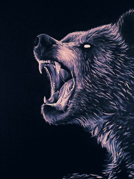 moats_trent's tweet photo. Art of the Day! "Out for Blood". Buy at: https://t.co/f5SC1aqlEJ https://t.co/mceVMVcwZv