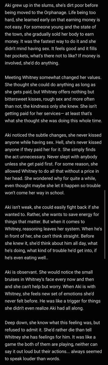 whitneyslutz's tweet photo. I just realized I never yapped enough about my PC aki and that should change so here's aki's lore 🫶🏻 https://t.co/lhq4dvx74F