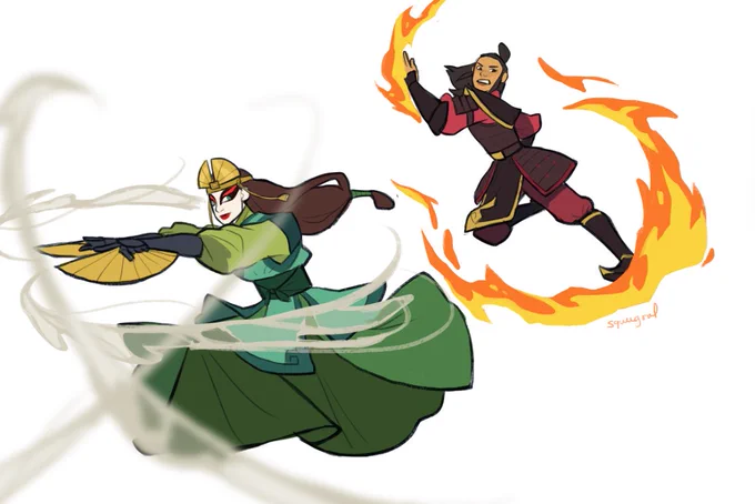 now is Kyoshi and Rangi's turn
