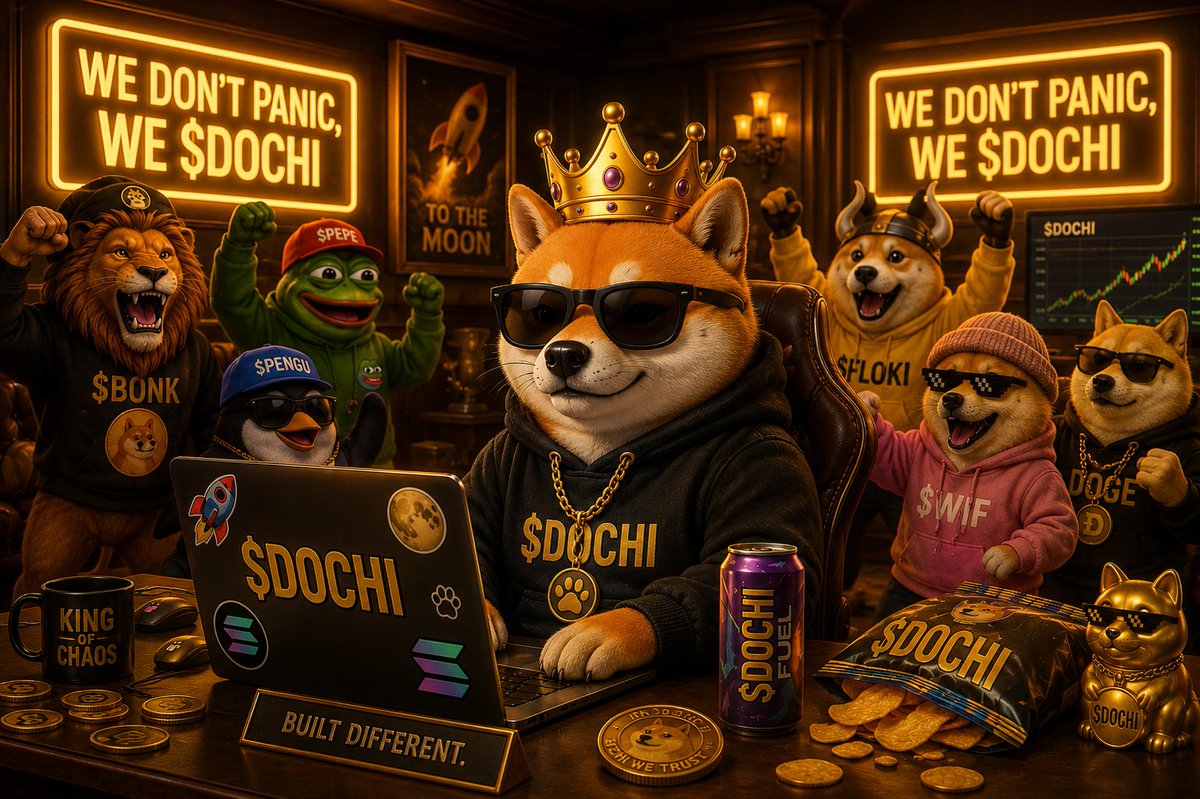 RozaySingleton's tweet photo. The king of all dog coins
You want real coins get it  @dochiinu #DOCHI https://t.co/BCRJCj0Ixb