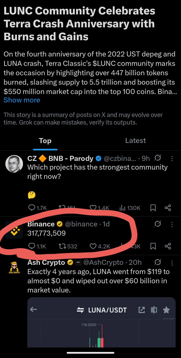 Greenpeace.BNB.probablynothing.LUNC tweet media
