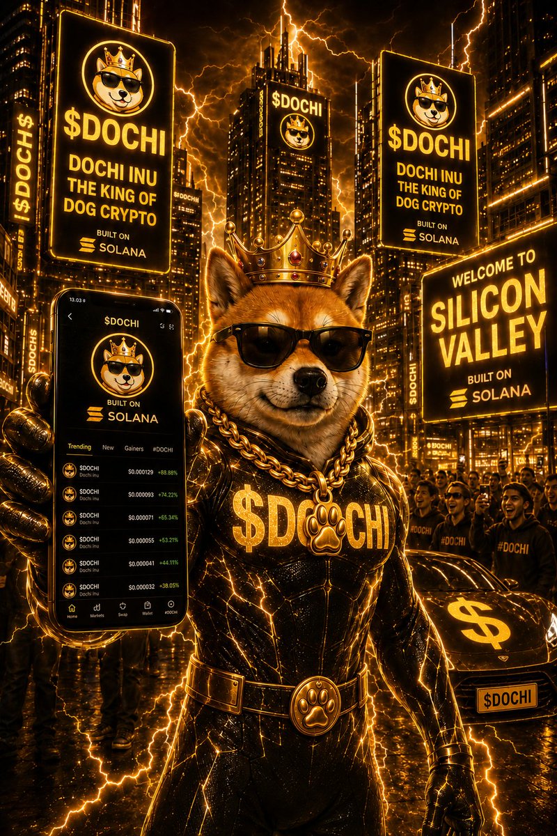 RozaySingleton's tweet photo. The king of all dog coins
You want real coins get it  @dochiinu #DOCHI https://t.co/BCRJCj0Ixb