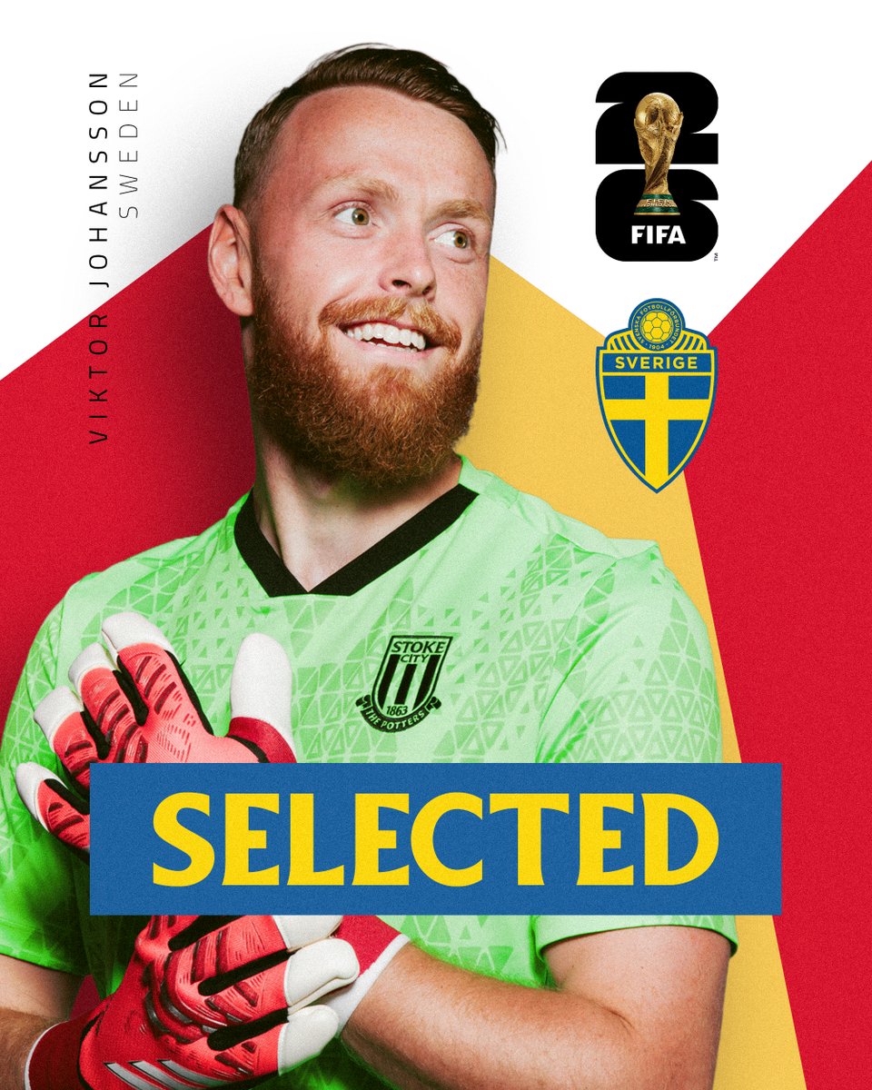 stokecity's tweet photo. City's super Swede is @FIFAWorldCup bound 🏆

Congratulations, Viktor.