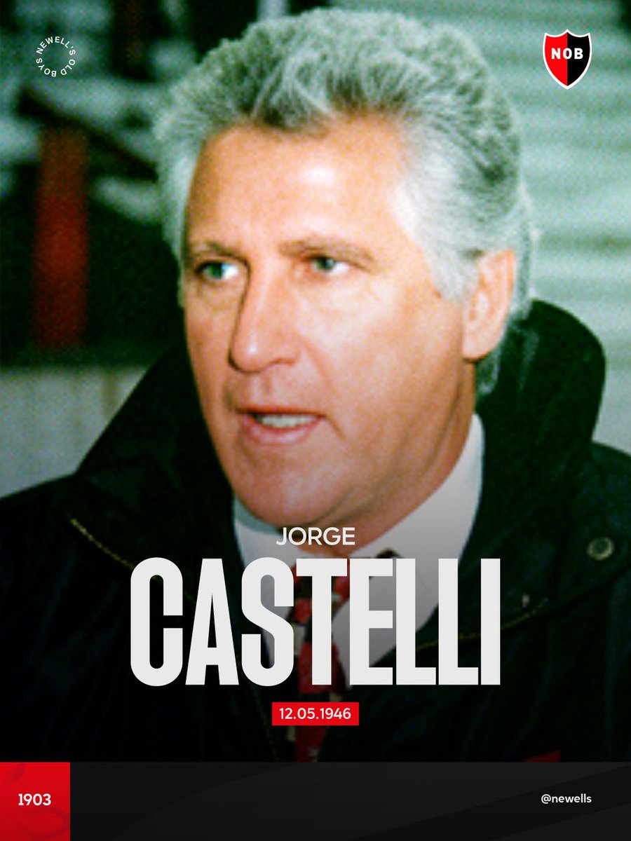 Hoy cumpliría años Jorge Castelli 🗓️

El Profe inició su etapa en Newell's como preparador físico de Marcelo Bielsa y luego se desempeñó como entrenador principal, cargo en el que obtuvo puntos importantes para el club.

Siempre recordado por los leprosos 🚩🏴