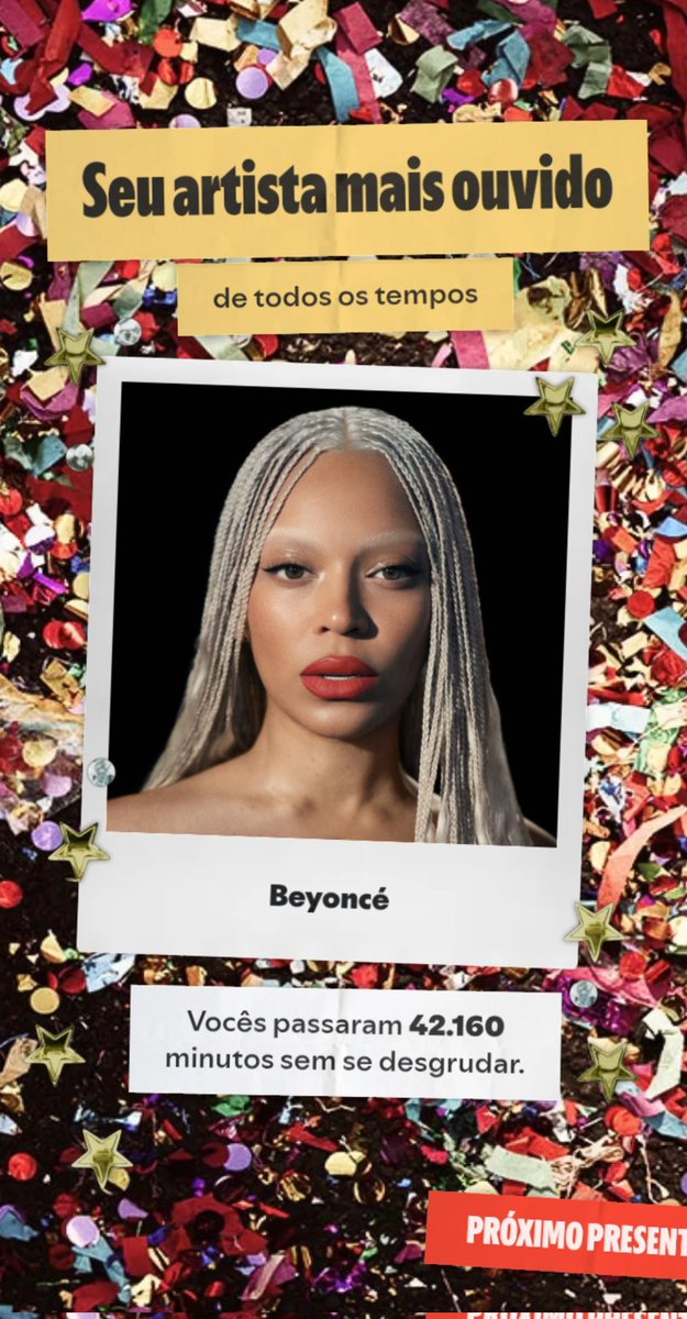 BeyRodes's tweet photo. @beyonceaccess @Beyonce @Spotify Não tinha como ser diferente... https://t.co/Sf9TIx6XLD