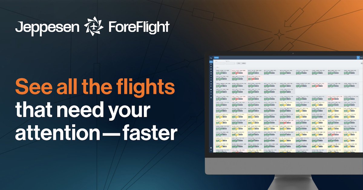 Jeppesen ForeFlight tweet media