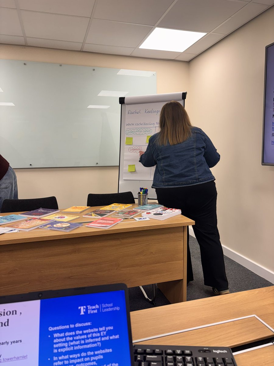 RebeccaTarplett's tweet photo. A great day facilitating the NPQEYL conference for @SaffronTSHub - thanks to @BridgeAcademyT1 for the great facility. 
A day of collaborating,
Challenging conversation, confidence building and coffee! 
#npqeyl #teaching #leadership #eyfs https://t.co/k294TccDhP