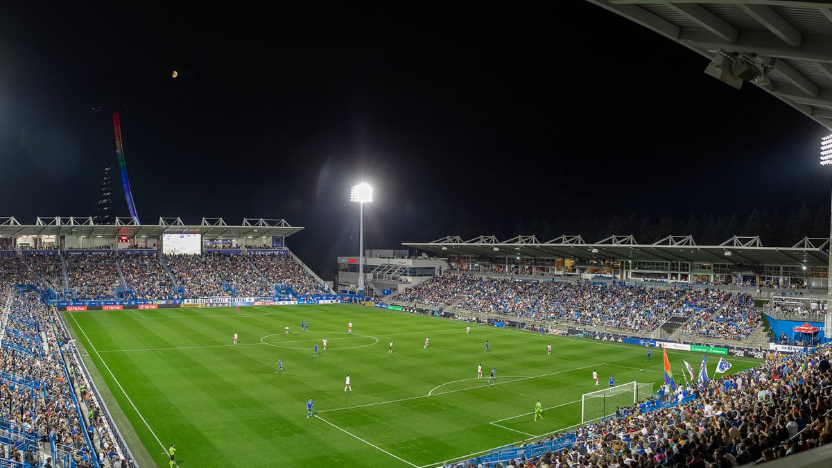 Adam_Susman's tweet photo. Timbers coach Phil Neville on facing Montreal for the first time since May '23 #RCTID

“One of my top three favorite places to visit in MLS… The pitch is fast and narrow, the city is nice, I really enjoy it. It’s a proper football stadium.” https://t.co/ornw4T7Qig