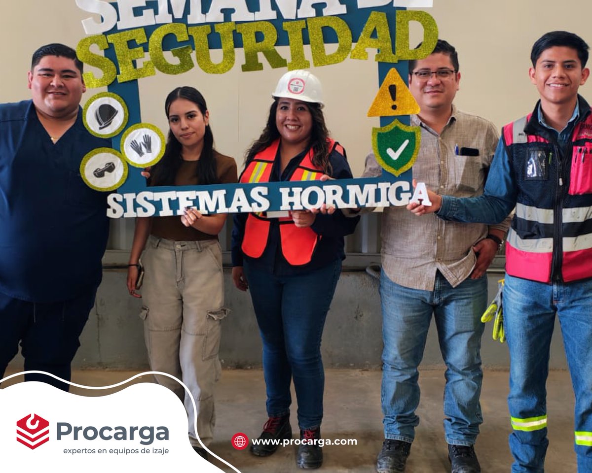 procarga_mx's tweet photo. 🦺 Nuestro equipo de MTY se sumó con toda la actitud a las actividades de la Semana de la Seguridad en las instalaciones de nuestro cliente, compartiendo aprendizajes y reforzando juntos la importancia de trabajar siempre de forma segura. 🔧

#SafetyFirst #ProcargaMTY #Procarga https://t.co/UpEm7qRByb