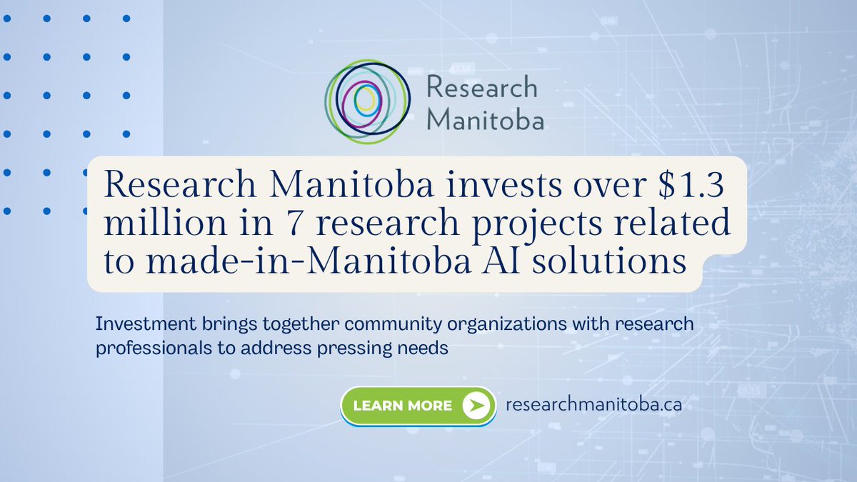 Research Manitoba tweet media
