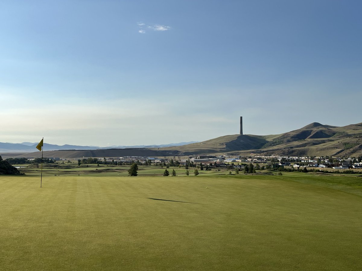 marcojpw's tweet photo. Old Works in the beautiful town of Anaconda, Montana. A town of less than 10,000 people having an absolute gem of a course. What a treat, and I cannot wait to go back! https://t.co/AqOSyLzhWj